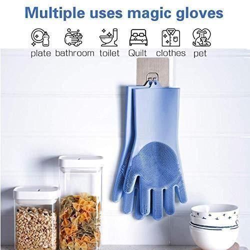 Gloves - Magic Silicone Cleaning Gloves ( 1 Pair )