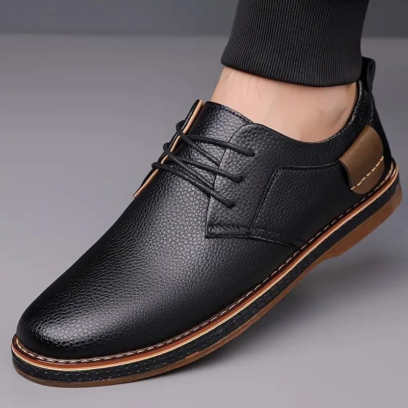 Men's Derby Party Lace Up Casual Shoes