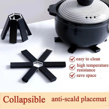 Square Bamboo Coaster Hot Pots and Pans Heat Pad