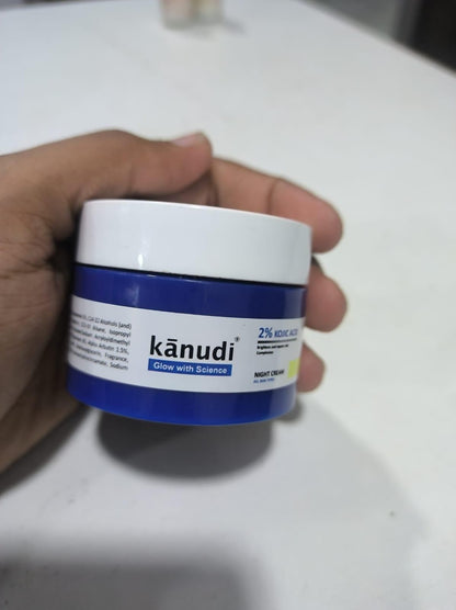 Kanudi Kojic Acid Night Cream (50 g) (Pack of 2)