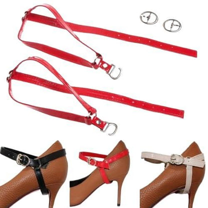 Womens Detachable Shoe Strap Shoe Belt Anti-Slip Shoe Ankle Straps