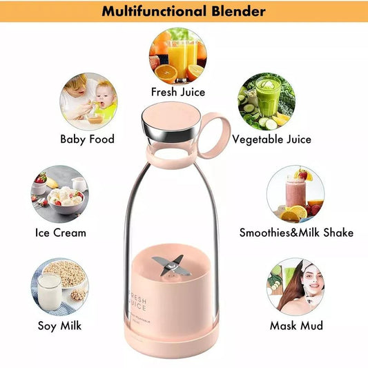 Portable Outdoor Travel Mini Juice Exactor Blender