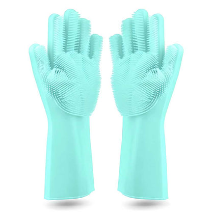 Gloves - Magic Silicone Cleaning Gloves ( 1 Pair )