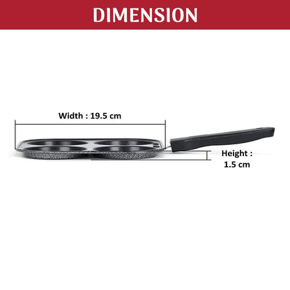 4 Hole Non-Stick Pan