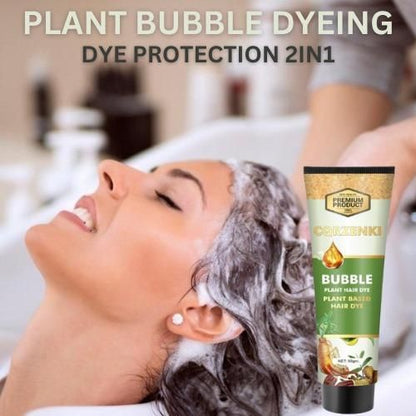 Bubble Plant Hair Dye Plant Base Hair Dye 50gram (Pack of 2)