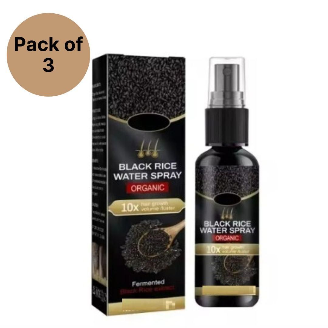 Black Rice Water Spray 200ML (Pack of 3)